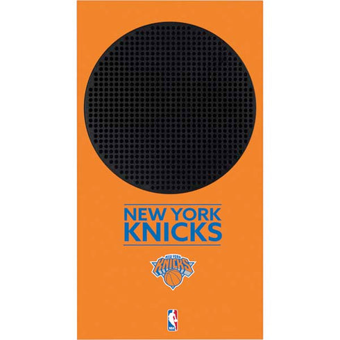 NBA New York Knicks Standard - Orange Xbox Series S Console Skin